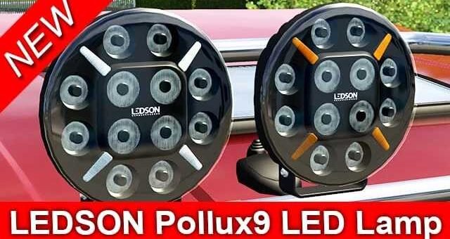 Ledson Pollux 9 LED Lamp ETS2 v1.57